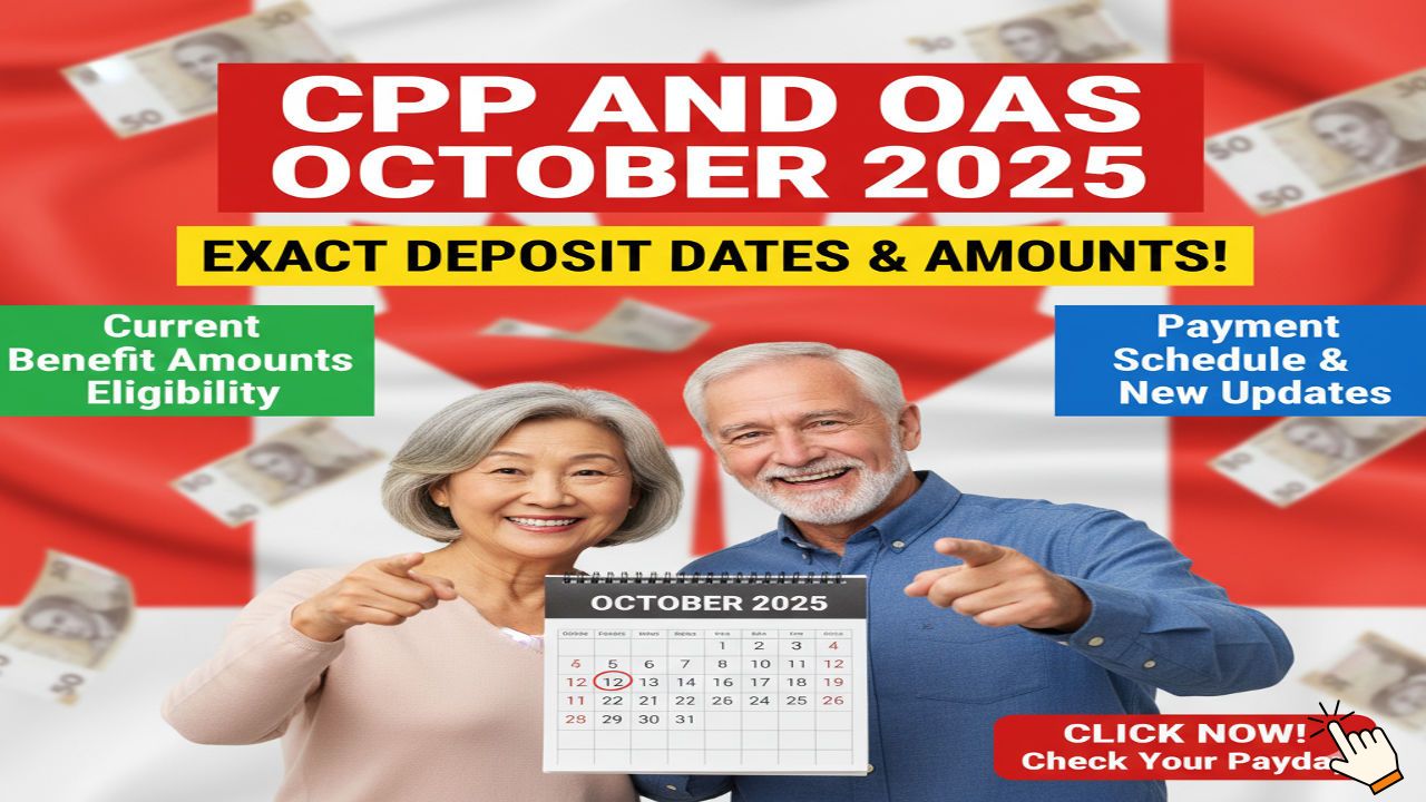 CPP and OAS October 2025: Exact Deposit Dates, Current Benefit Amounts, and How to Track Your Payments