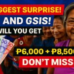 SSS and GSIS Pensioners: No ₱6,000 + ₱8,500 One-Time Payout – What Is Real in 2025, Schedules, and How to Verify