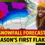 First Snowfall Forecast 2025–26: When Your State Is Most Likely to See the Season’s First Flakes