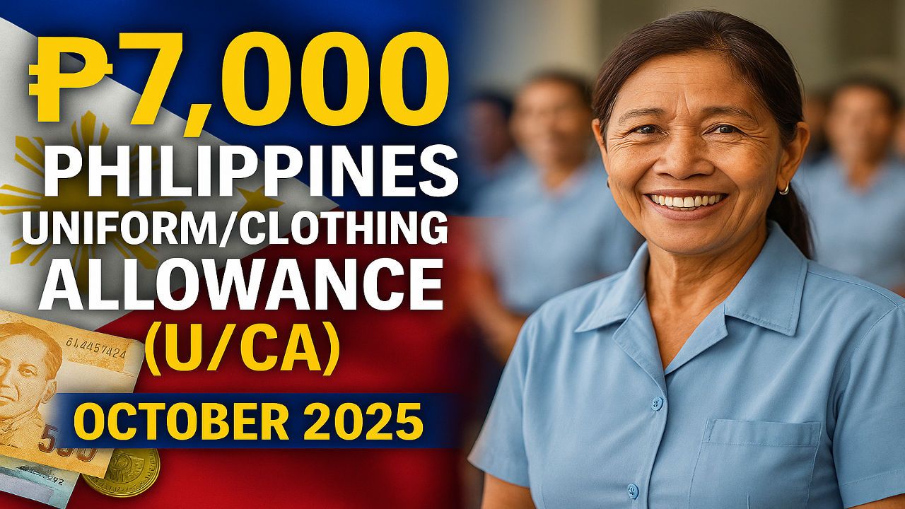 ₱7,000 Philippines Uniform/Clothing Allowance (U/CA), October 2025: Eligibility, Payment Windows, Tax Rules, and How to Claim