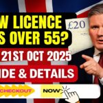 UK Driving Licence Rules for Over-55s: What Changes on 21 October 2025 and How to Stay Compliant
