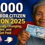 ₱1,000 SSS Senior Citizen Pension 2025: What’s Actually Changing, Who Qualifies, and When You Get Paid