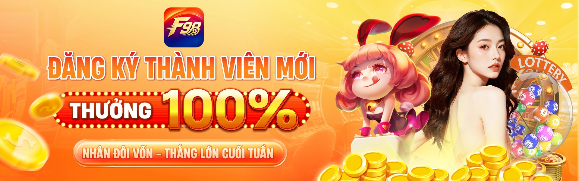 Khuyến mãi nạp đầu F98 thưởng lên đến 8888K